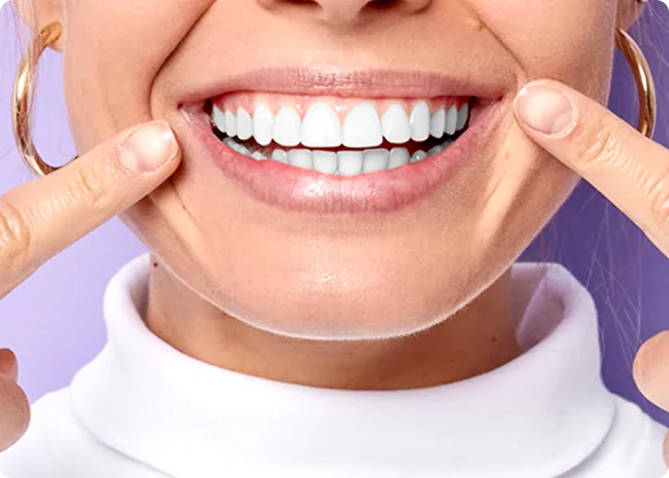 A bright, healthy smile