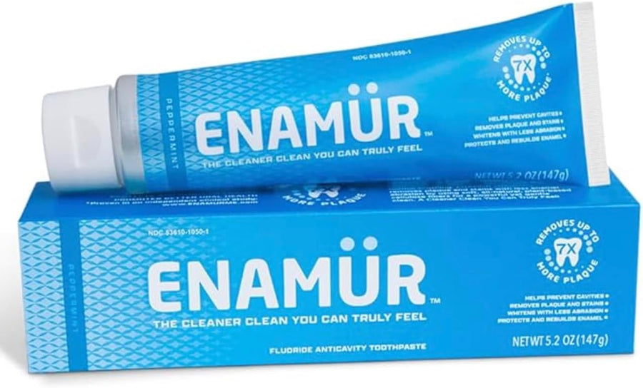 ENAMÜR Peppermint toothpaste tube and box