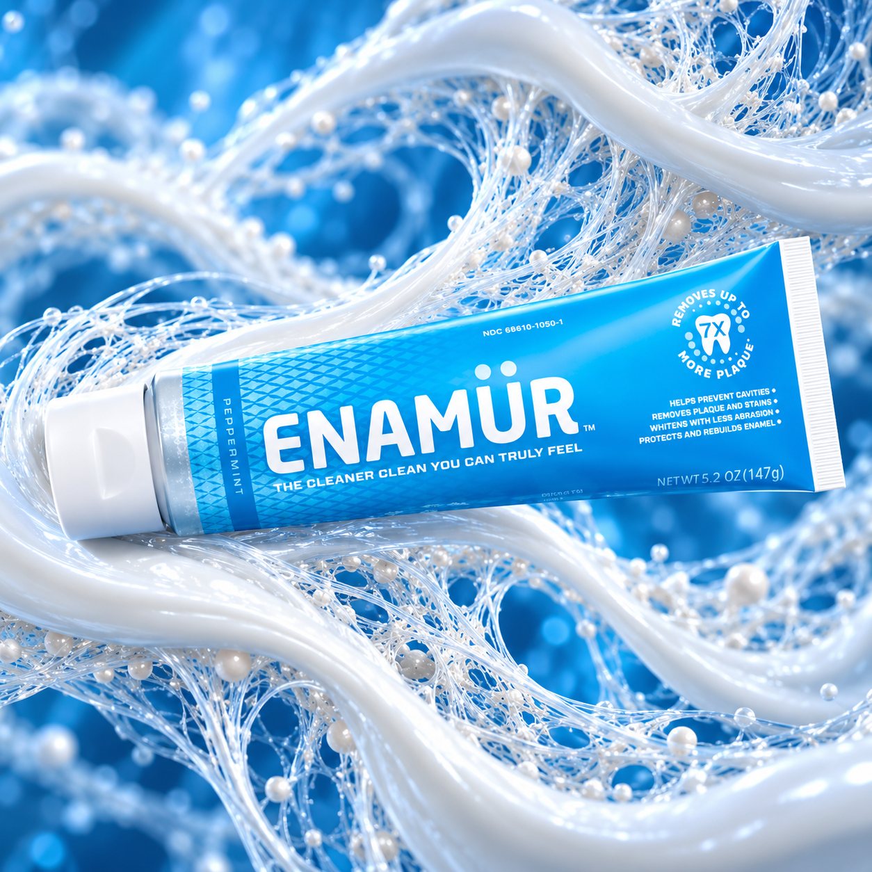 ENAMÜR tube inside its plant fiber network
